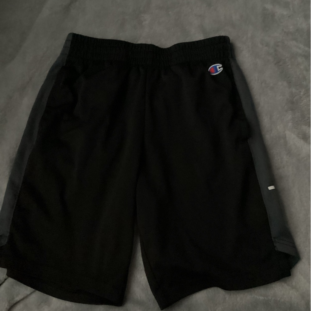 Champion  Black and Gray Athletic Shorts